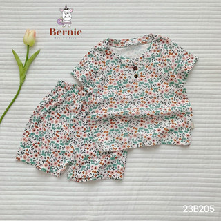 Bộ mặc nhà bé gái. Bộ quần áo ngắn tay bé gái. Bộ cộc tay/ ngắn tay bé gái. Bộ cúc dừa siêu xinh bé gái 100% cotton