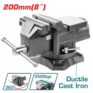 TOTAL Ê tô kẹp 8 inch THT6186 (Kho hàng Total Chính hãng)