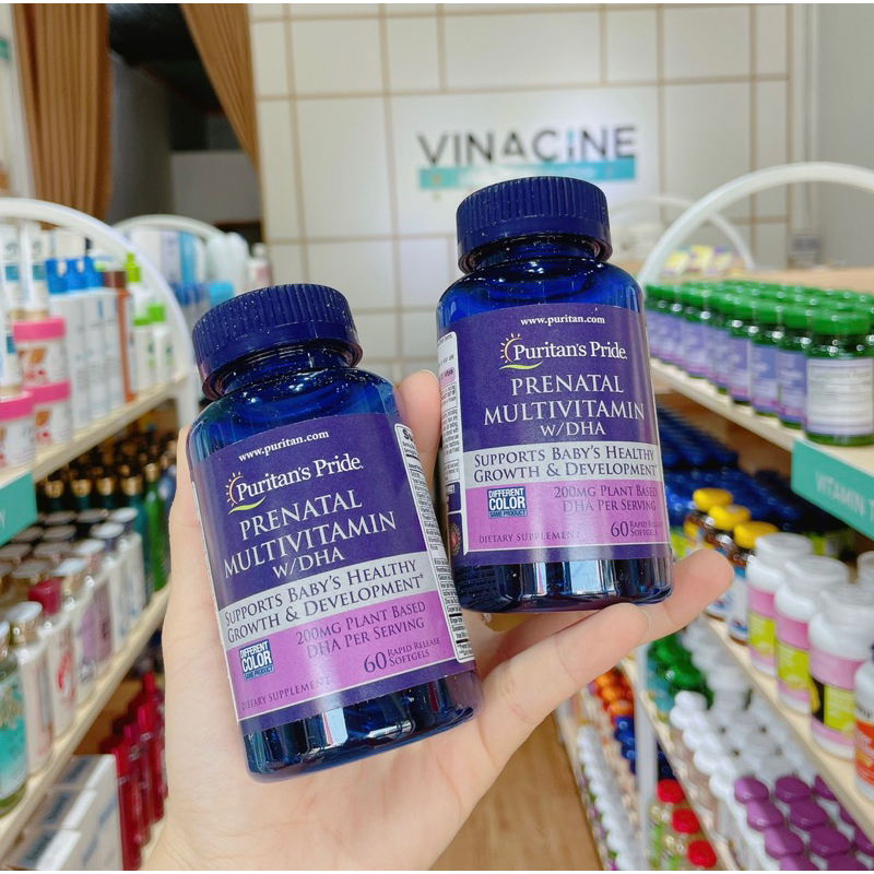 Vitamin khoáng chất tổng hợp cho bà bầu Prenatal Multivitamin with DHA