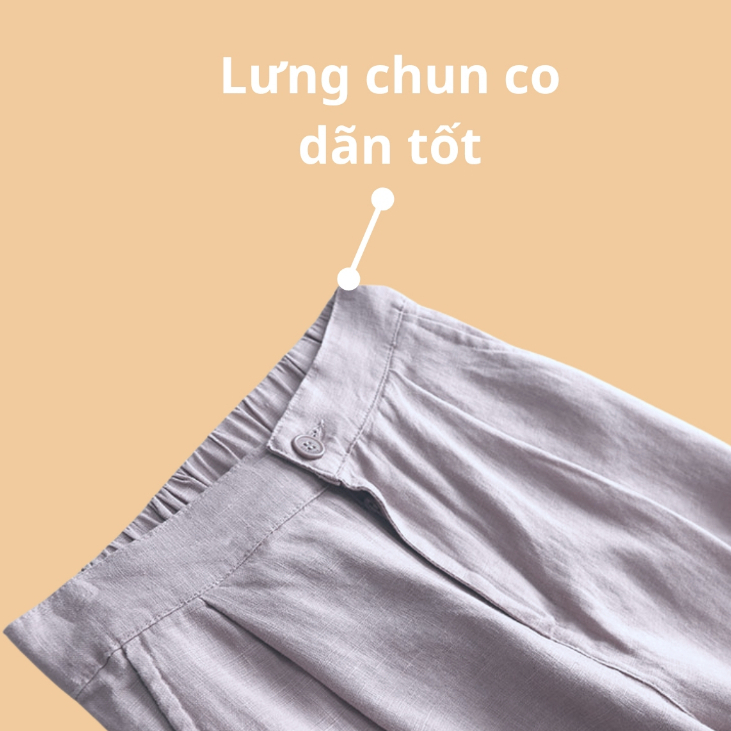 Quần đũi ống rộng dáng dài UNDERCOOL ống suông dáng dài chất đũi trẻ trung - quần 9 tấc QD01