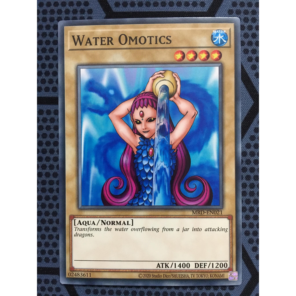 Bài yugioh thời đầu duel monster Water Omotics MRDEN021 Common