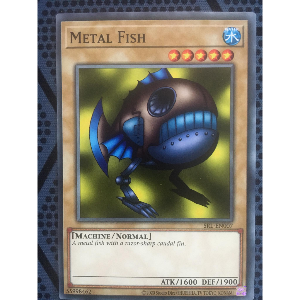 Bài yugioh thời đầu duel monster - Metal Fish - SRL-EN007 - Common ...