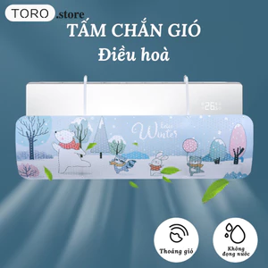 Tấm chắn gió điều hoà, tấm chuyển đổi hướng gió điều hoà tốt cho mẹ bầu, trẻ nhỏ bảo vệ sức khoẻ cho gia đình