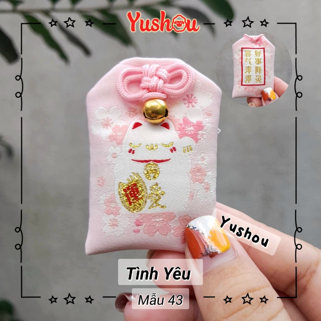 Túi Phước Yushou Tình Yêu - Mẫu 43, Có sẵn, Quà tặng ý nghĩa.
