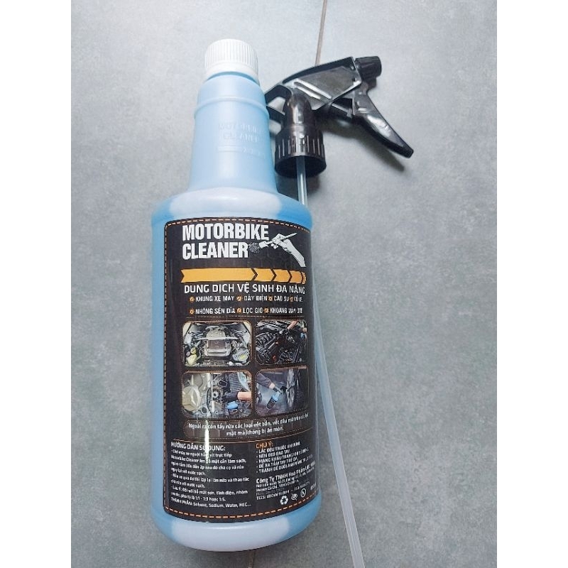 Dung Dịch Vệ Sinh đa Năng Motorbike Cleaner Chai Xịt Rửa Lốc Máy Nhông Sên Dĩa 850ml Shopee 3795