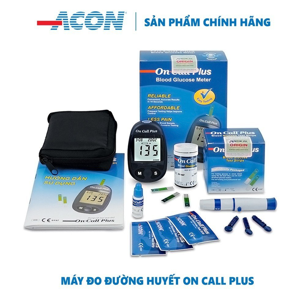 Ảnh Máy đo đường huyết ACON On Call Plus – 01 Bộ 2