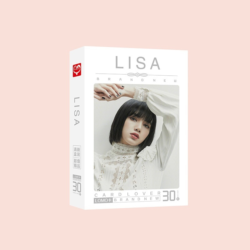 Lomo Card Lisa Blackpink xinh xắn 30 tấm | Shopee Việt Nam
