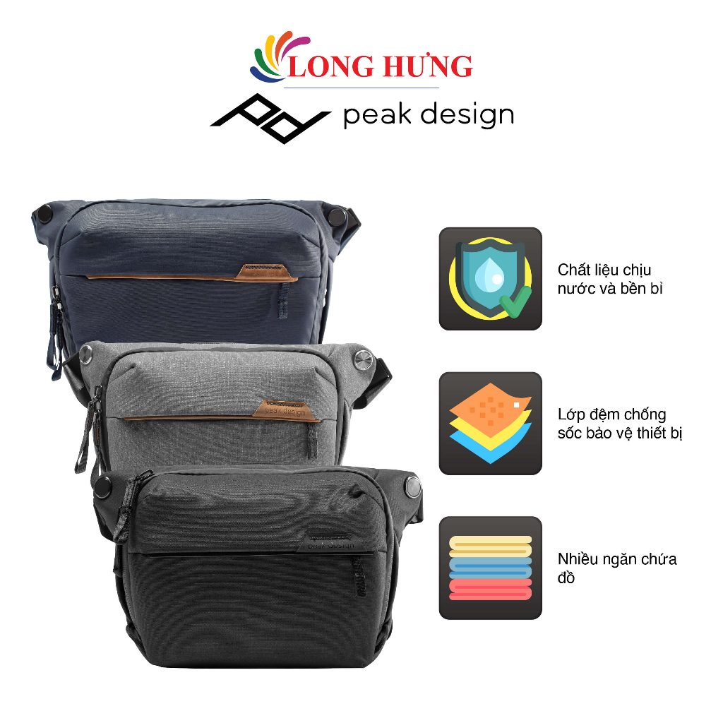 Túi đeo Peak Design Every Sling 6L V2 BEDS-6 - Hàng chính hãng