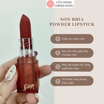 Son Thỏi Lì Bbia Last Powder Lipstick