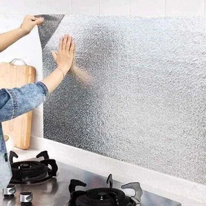 Giấy Dán Bếp, Giấy Lót Nhôm Cách Nhiệt Cao cấp