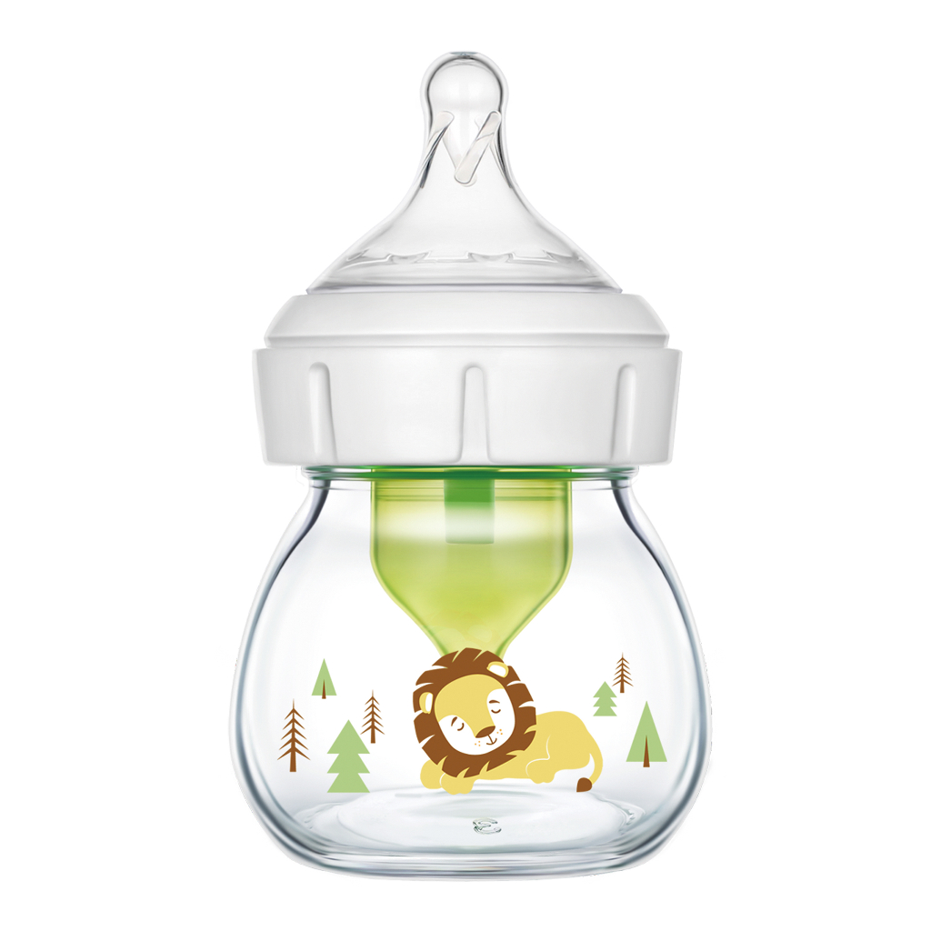 Ảnh Bình sữa thuỷ tinh Dr Brown's "Option Plus" cổ rộng 60ml TQ - Mã hàng WB21600-CH - Lion Deco 2