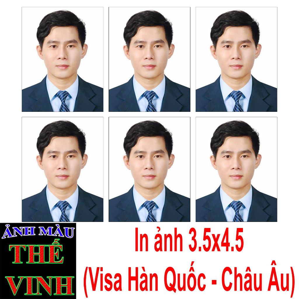 In Ảnh Thẻ 3.5x4.5 Visa Hàn Quốc – Châu Âu Chất Lượng Cao, Màu Đẹp, Giao Nhanh 30 Phút Tại TP.HCM
