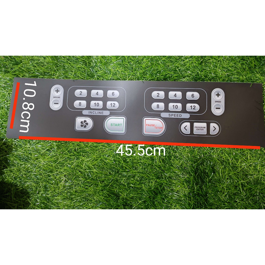 Decal phím bấm máy chạy bộ Impulse PT300H,PT300B