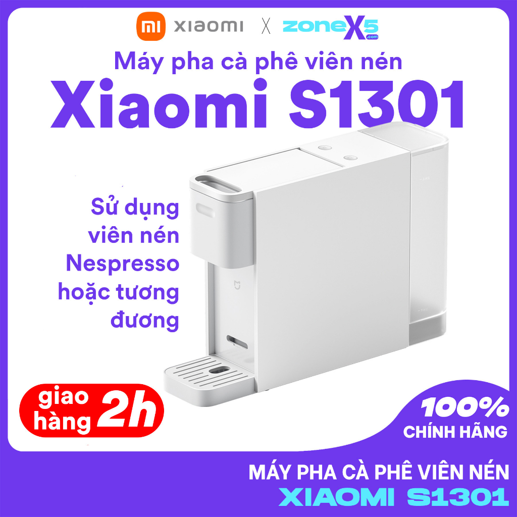 [CHÍNH HÃNG]Máy pha cà phê viên nén Xiaomi Mijia S1301 - Sử dụng viên ...