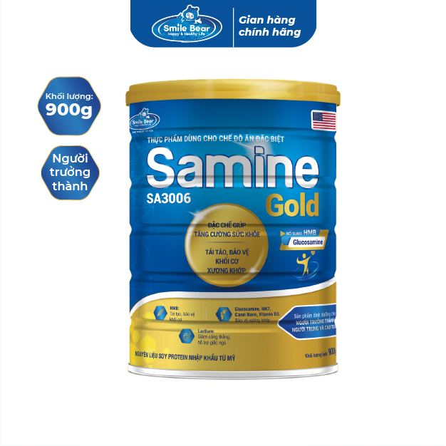 Samine Gold SA3006_Smile Bear _ Lon 900g | Shopee Việt Nam