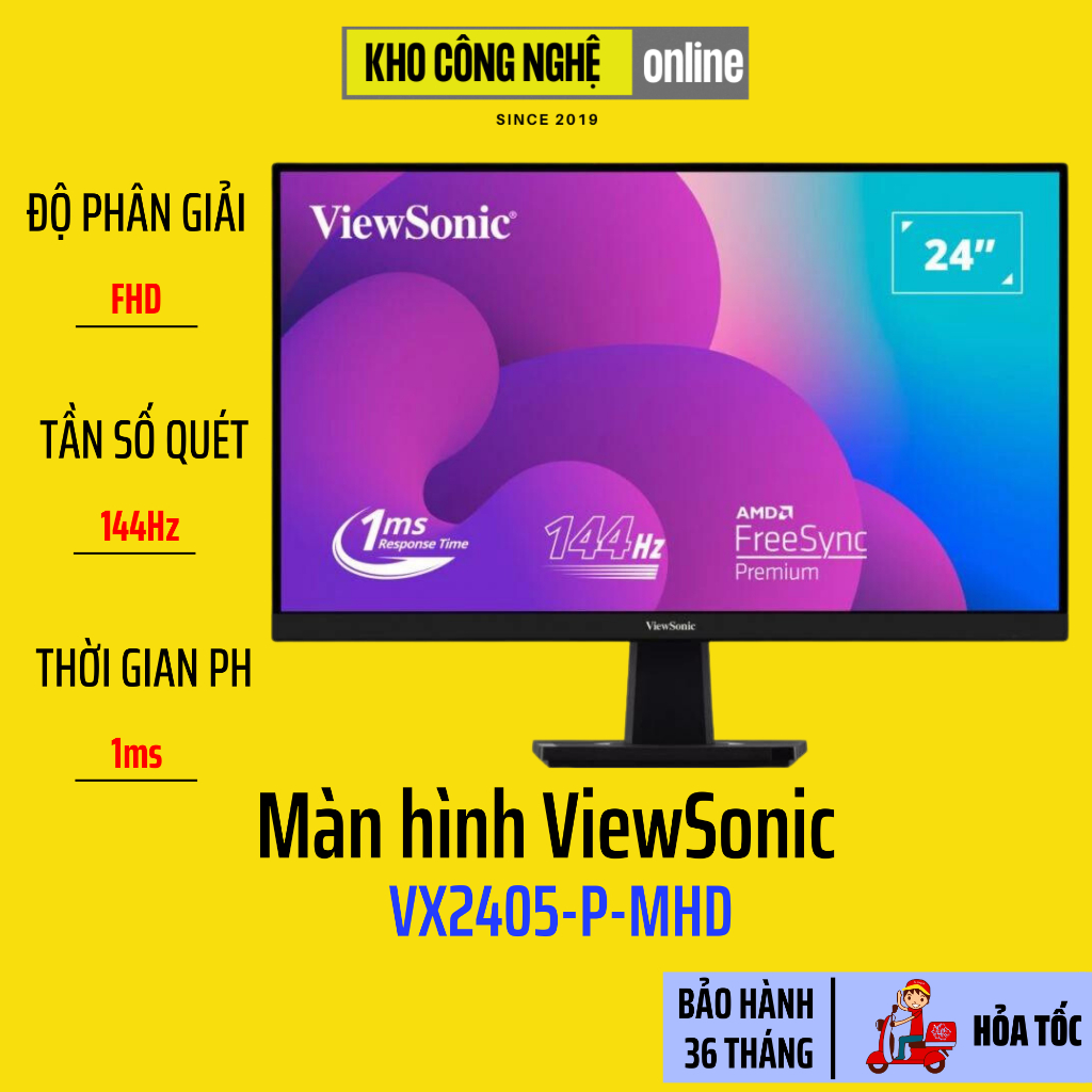 M N H Nh Gaming Viewsonic Vx P Mhd Full Hd Inch Ips Hz H Ng Ch Nh H Ng Shopee