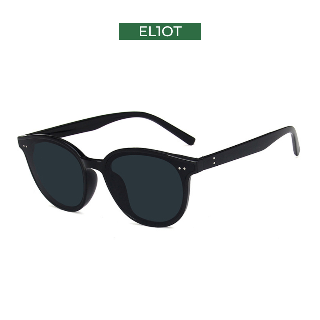 Kính râm mắt tròn ELIOT Eyewear tròng kính chống tia UV400 kiểu dáng thời trang phù hợp nam nữ 86318