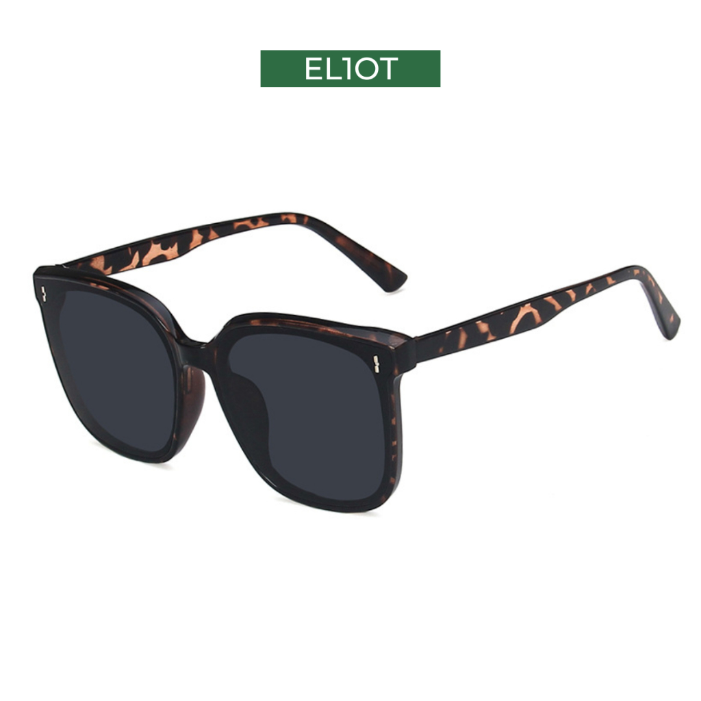 Kính râm mắt vuông ELIOT Eyewear tròng kính chống tia UV400 kiểu dáng thời trang phù hợp với cả nam và nữ 1107