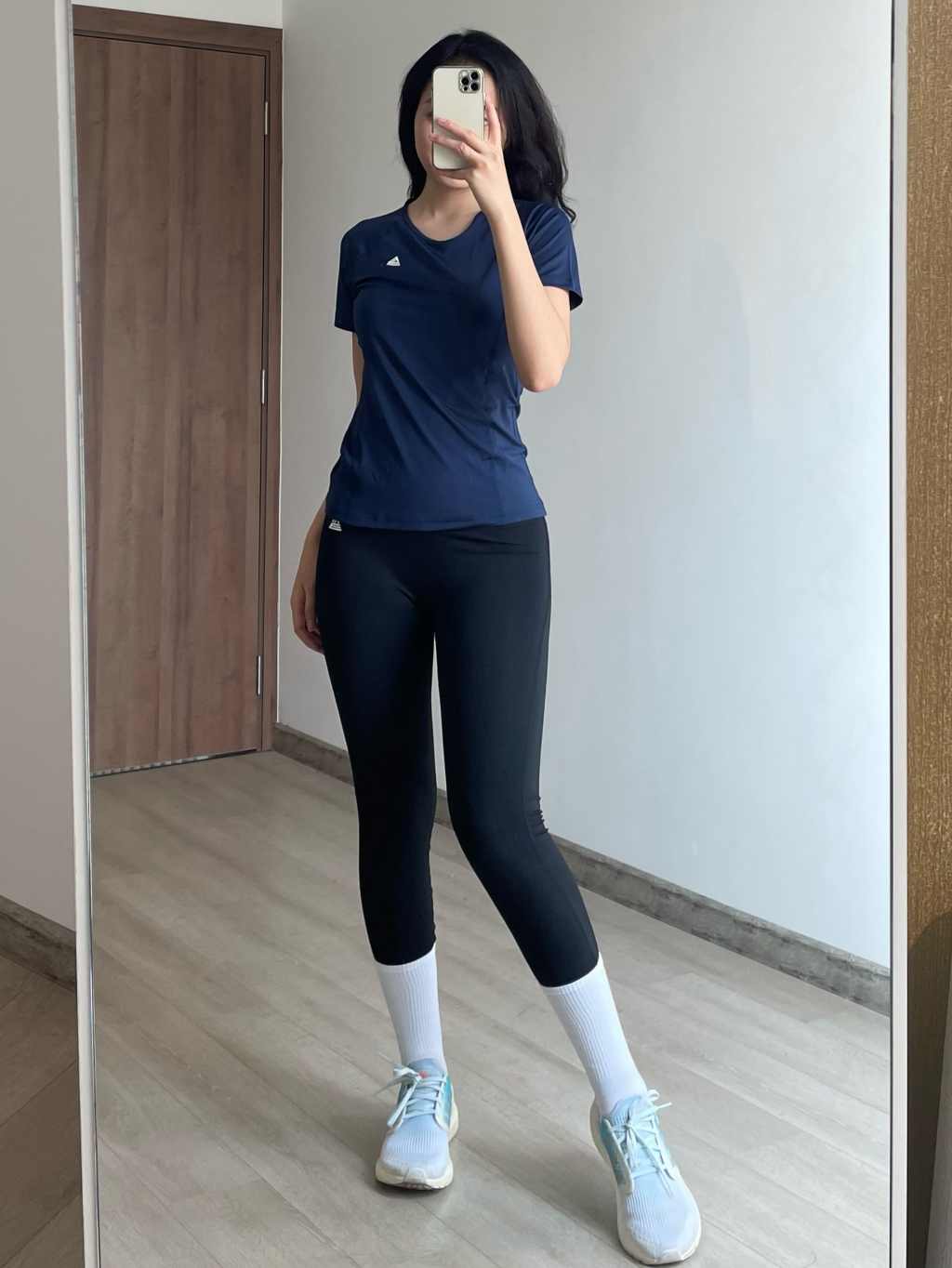 Ảnh Áo tập gym yoga nữ Fitme Sigma phối lưới thông thoáng, vải cao cấp co giãn 4 chiều thấm hút mồ hôi tốt ATSM 2