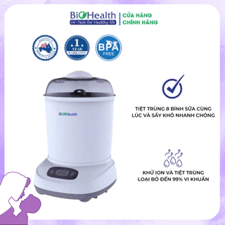 Máy Tiệt Trùng & Sấy Khô Bình Sữa BioHealth | Tiệt Trùng Nhiệt Độ Cao – Ion Anion Dry | Không BPA | BH8910 / BH8920
420.000
₫
-33%
Mua để nhận quà
5.0
Đã bán 84
TP. Hồ Chí Minh