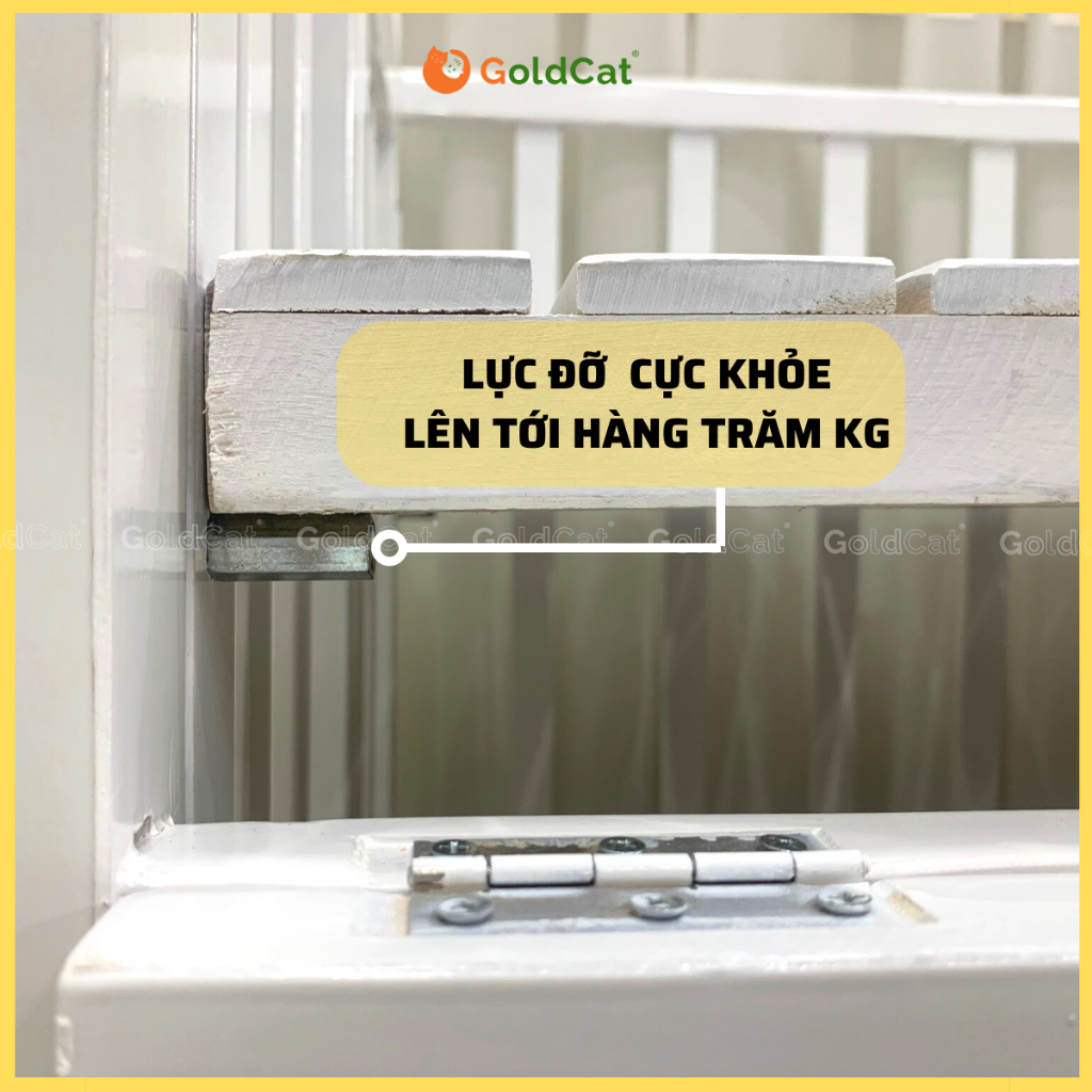 Ảnh Bộ Ốc Đỡ Giát Cũi GOLDCAT Chất Liệu Sắt Không Gỉ Nâng Đỡ Giát Giường Nằm Và Bộ Ốc Gắn Cũi Giúp Cố Định Các Thanh Cũi 4