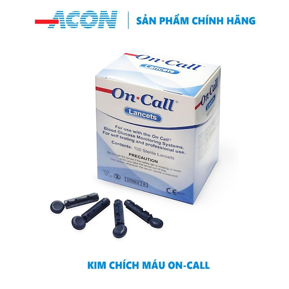 Ảnh Kim Chích Máu ACON ON-CALL - Hộp 100 Kim 2