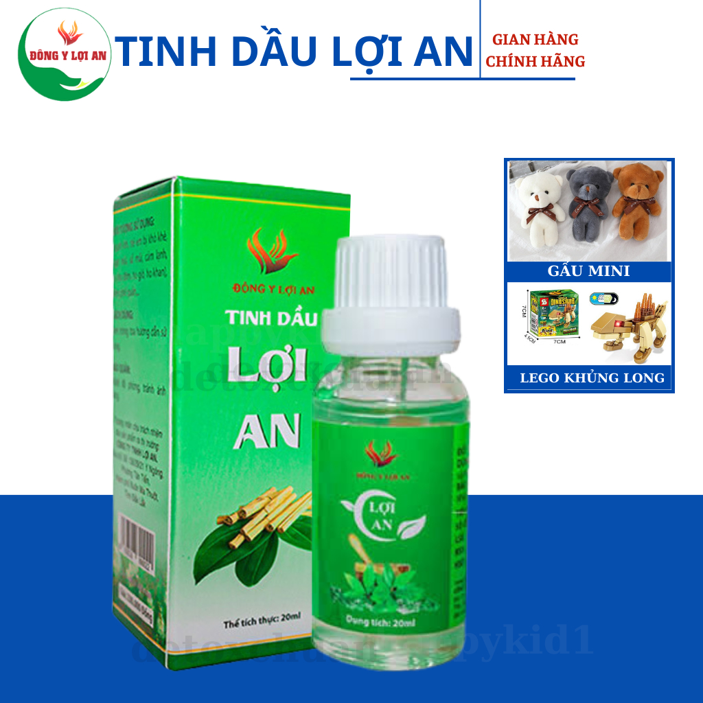 Ảnh Tinh dầu bôi ho, sổ mũi, khò khè cho bé Lợi An 20m Hàng Chuẩn 1