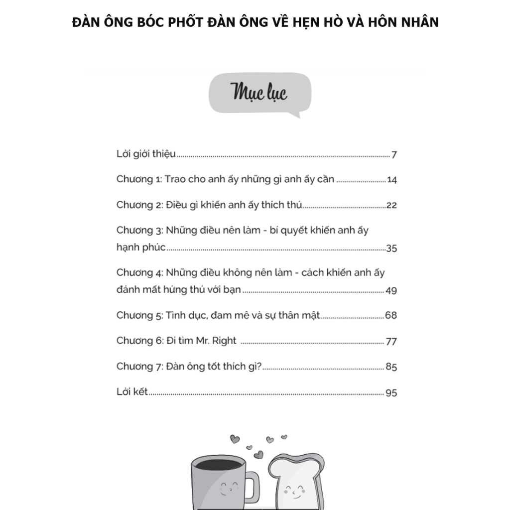 Sách hay Bizbooks - Đàn ông bóc phốt đàn ông về hẹn hò và hôn nhân
