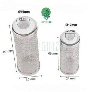Đầu Bịt Tép Các Loại - Ngăn Hút Cá Tép Con Vào Máy Lọc Hồ Thủy Sinh