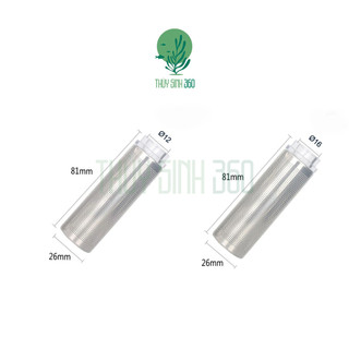 Đầu Bịt Tép Các Loại - Ngăn Hút Cá Tép Con Vào Máy Lọc Hồ Thủy Sinh