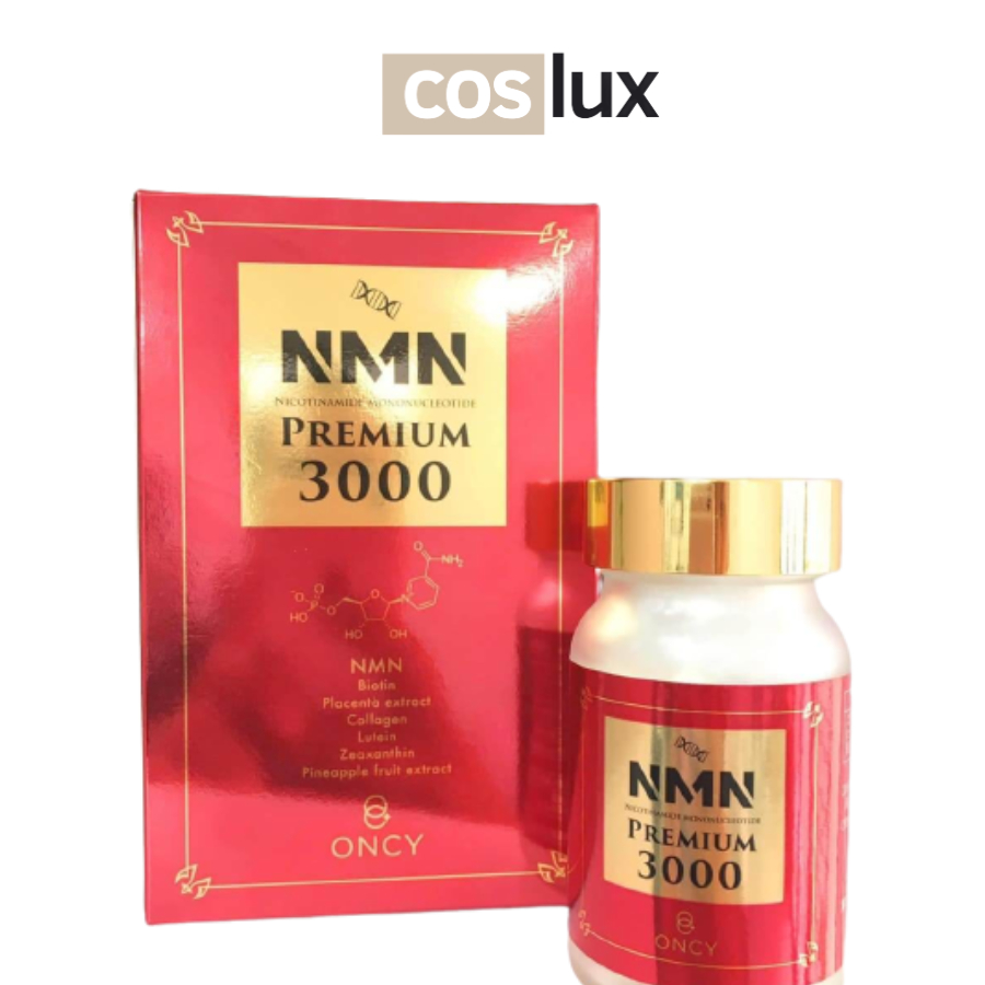 Chính Hãng] Viên uống NMN Premium 3000 Oncy 60 viên, Hỗ trợ làm