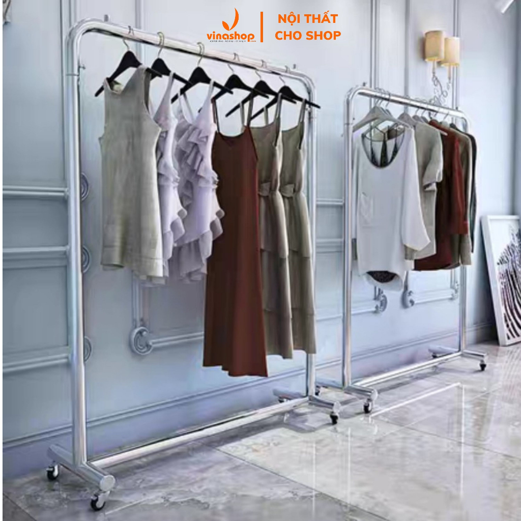[Kho sào kệ cho shop] Sào, giá treo quần áo inox 304 không ri sét cao ...