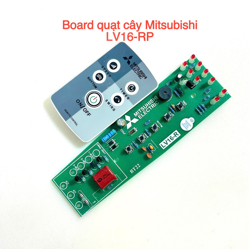 Bo mạch điều khiển quạt cây Mitsubishi LV16-RT-LV16-RP | Shopee Việt Nam