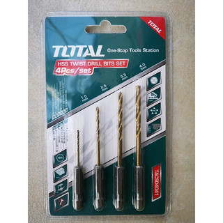 TOTAL Bộ mũi khoan kim loại đuôi gài TACSD4041 ( Total Chính hãng )