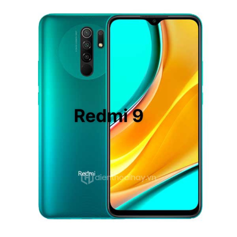 Điện thoại Redmi 9 Ram 4G bộ nhớ 64GB máy qua sự dụng còn mới 99 zin ...