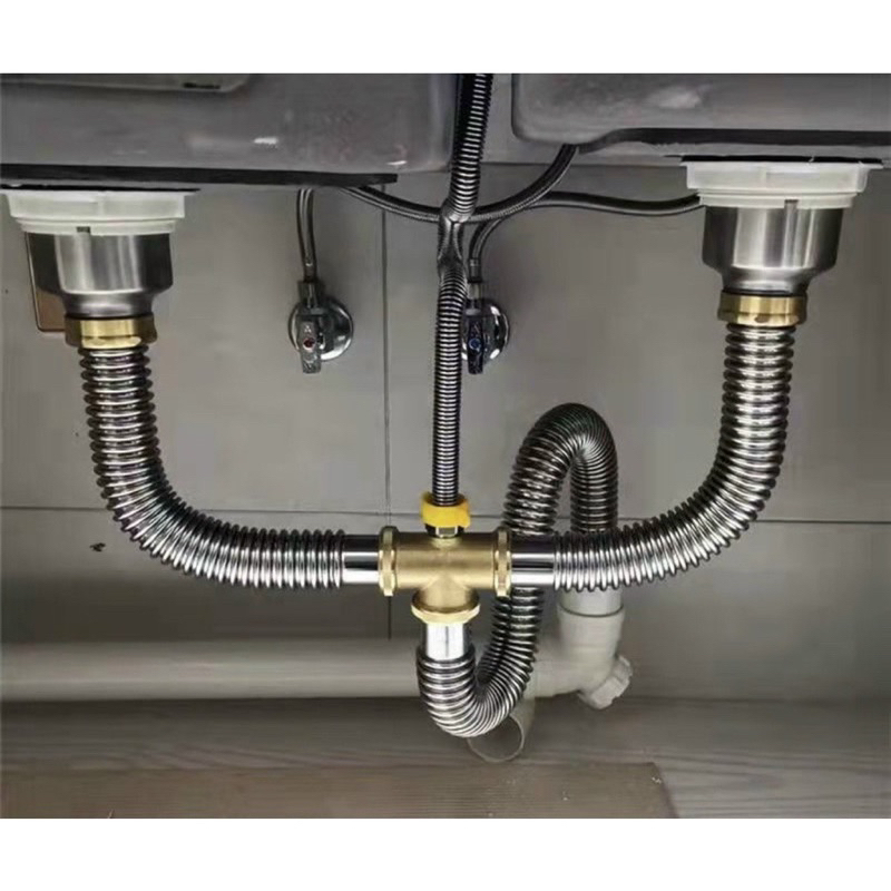 Bộ xi phông inox chống chuột và chịu nhiệt độ cao inox 304 | Shopee ...