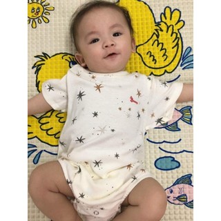 Bộ áo liền quần bé trai, bé gái cao cấp hiệu Bunnybaby cho bé từ 3-10kg
