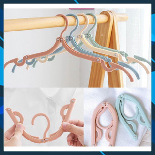 Móc treo quần áo gấp gọn thông minh,nhỏ gọn tiện lợi khi đi du lịch { H }