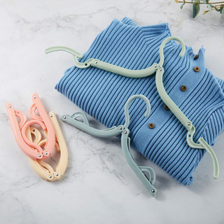 Móc treo quần áo gấp gọn thông minh,nhỏ gọn tiện lợi khi đi du lịch { H }