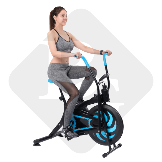 B&G Xe đạp tập thể dục thể thao tại chỗ kết hợp tay chân 8701 BLUE