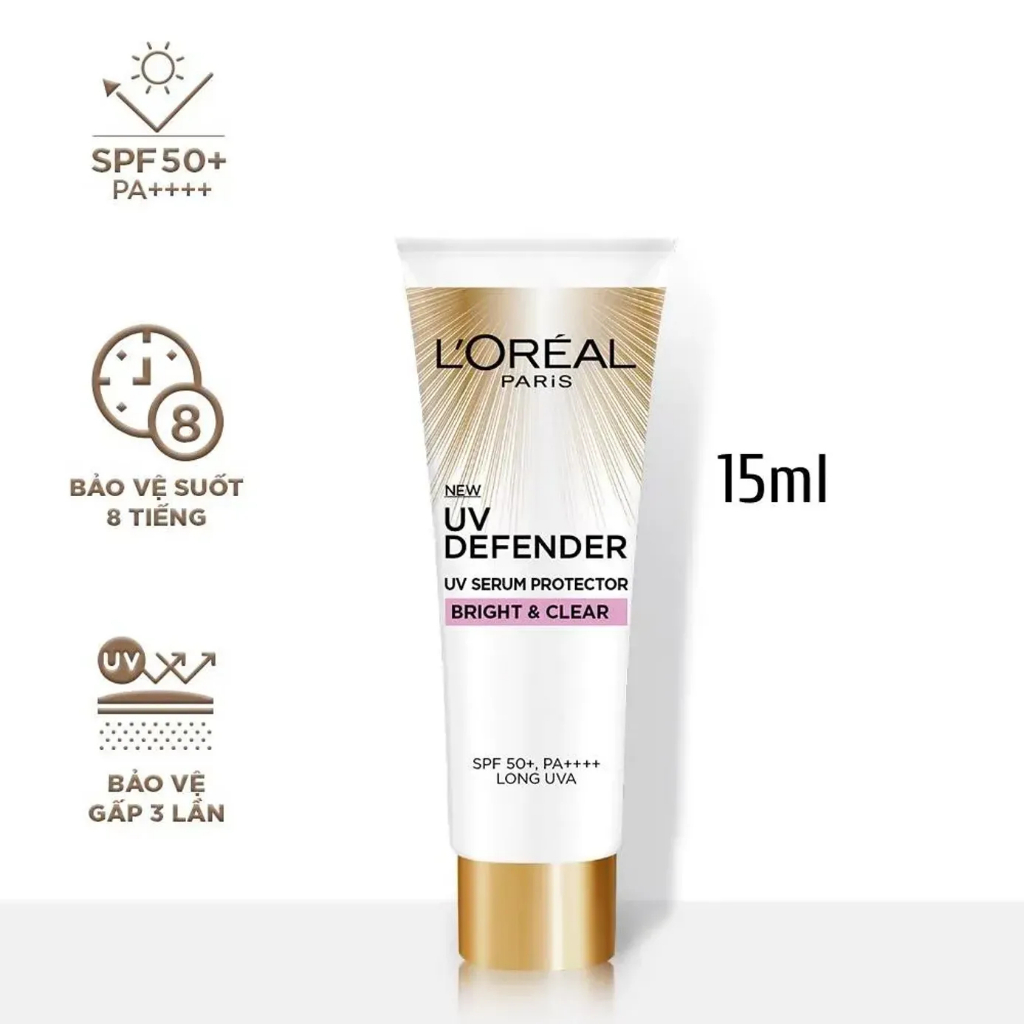 Kem Chống Nắng Loreal UV Defender Bright & Clear Nâng Tông Giảm Thâm ...