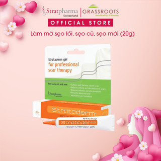 Gel Silicone ngăn ngừa sẹo lồi, sẹo xấu, sẹo lâu năm Strataderm