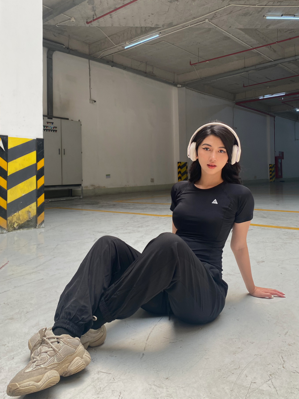 Ảnh Bộ đồ tập gym Fitme Sportswear Sigma, quần dài Jogger chất liệu microfiber thoáng mát 3