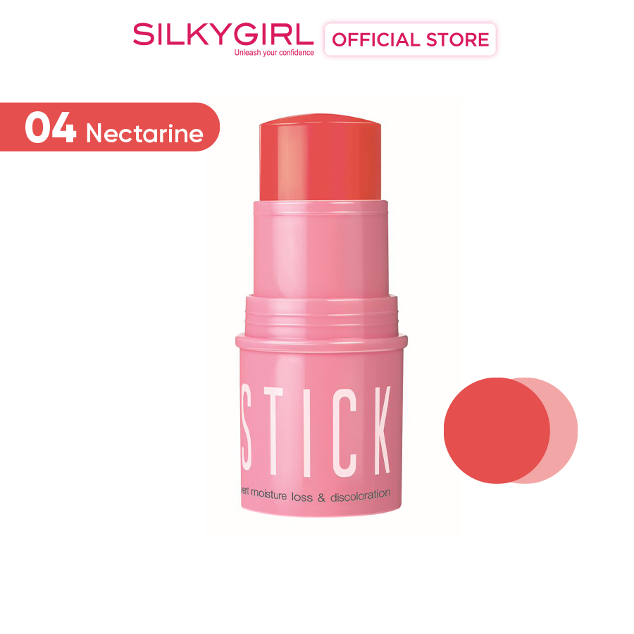 Ảnh Má Hồng Dạng Thỏi Silkygirl Cool Chic Blush Stick 4g 2