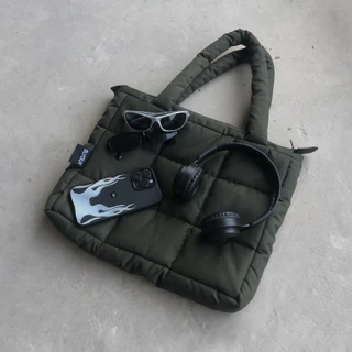 Túi tote trần bông unisex, túi đeo chéo local brand SLYOUR