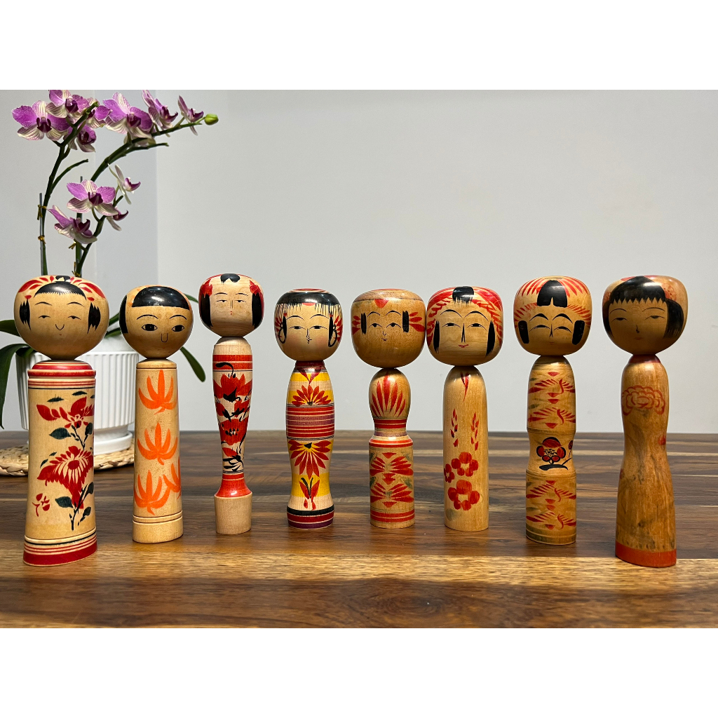 Búp bê gỗ truyền thống Nhật Bản Kokeshi - Đồ Decor Made in Japan ...