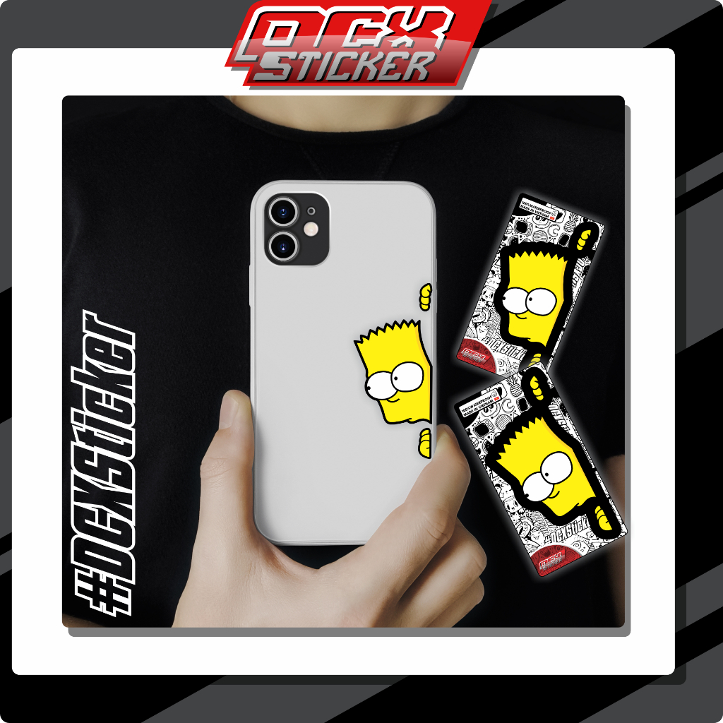 Sticker Simpsons | Hình Dán Simpsons | Dán Biển Số Xe , Phụ Kiện , Điện Thoại , Ipad , Bình Nước , Laptop | STK-011