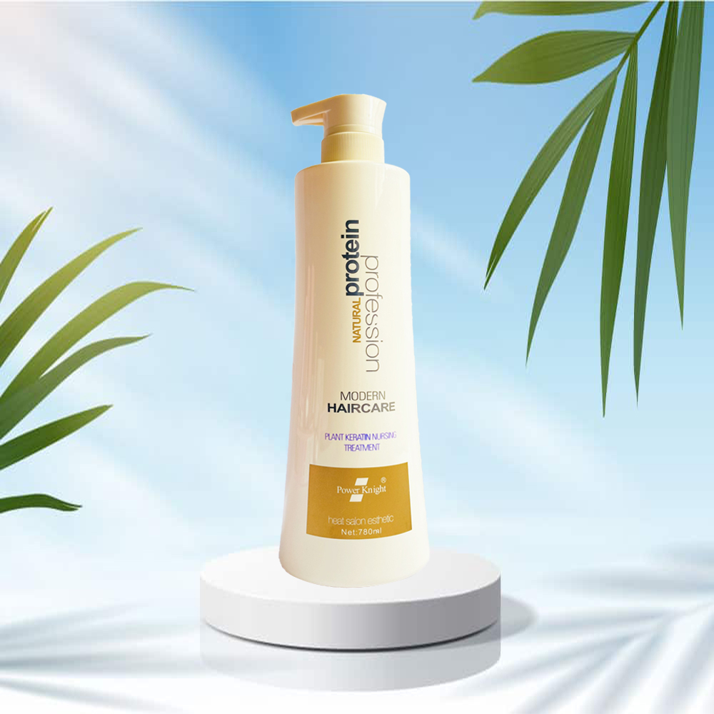 Keratin tươi Natural Protein Galanzer Phục Hồi Tóc Hư Tổn chuyên nghiệp Salon 780ml