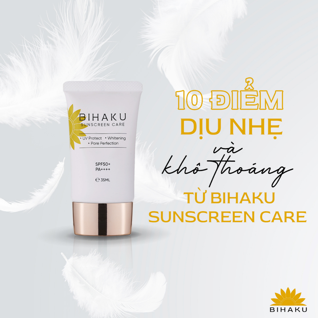Ảnh Bộ đôi chống nắng toàn diện và dưỡng trắng da ngừa lão hoá chuyên sâu từ Nhật Bản Bella The Sun 30v và Bihaku Sunscreen 3