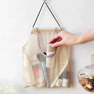 Túi lưới đựng hành tỏi củ quả đồ khô nhà bếp, Túi treo hành tỏi lưới đan ENJOY SOFT